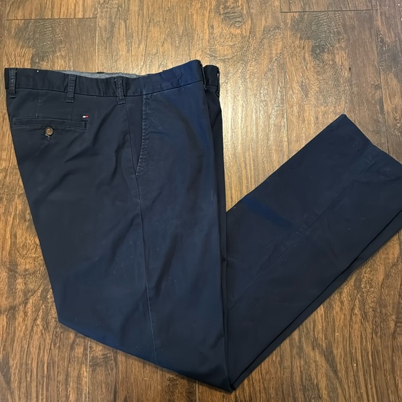 Tommy Hilfiger Other - Tommy Hilfiger 38/34 Blue Tailored Fit 97% Cotton 3% Elastin Pants